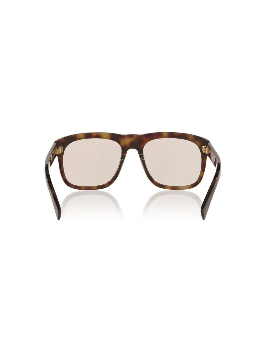 Мужские прямоугольные солнцезащитные очки, SL 558 YS000427 Saint Laurent — изображение 5 из 7, коричневый