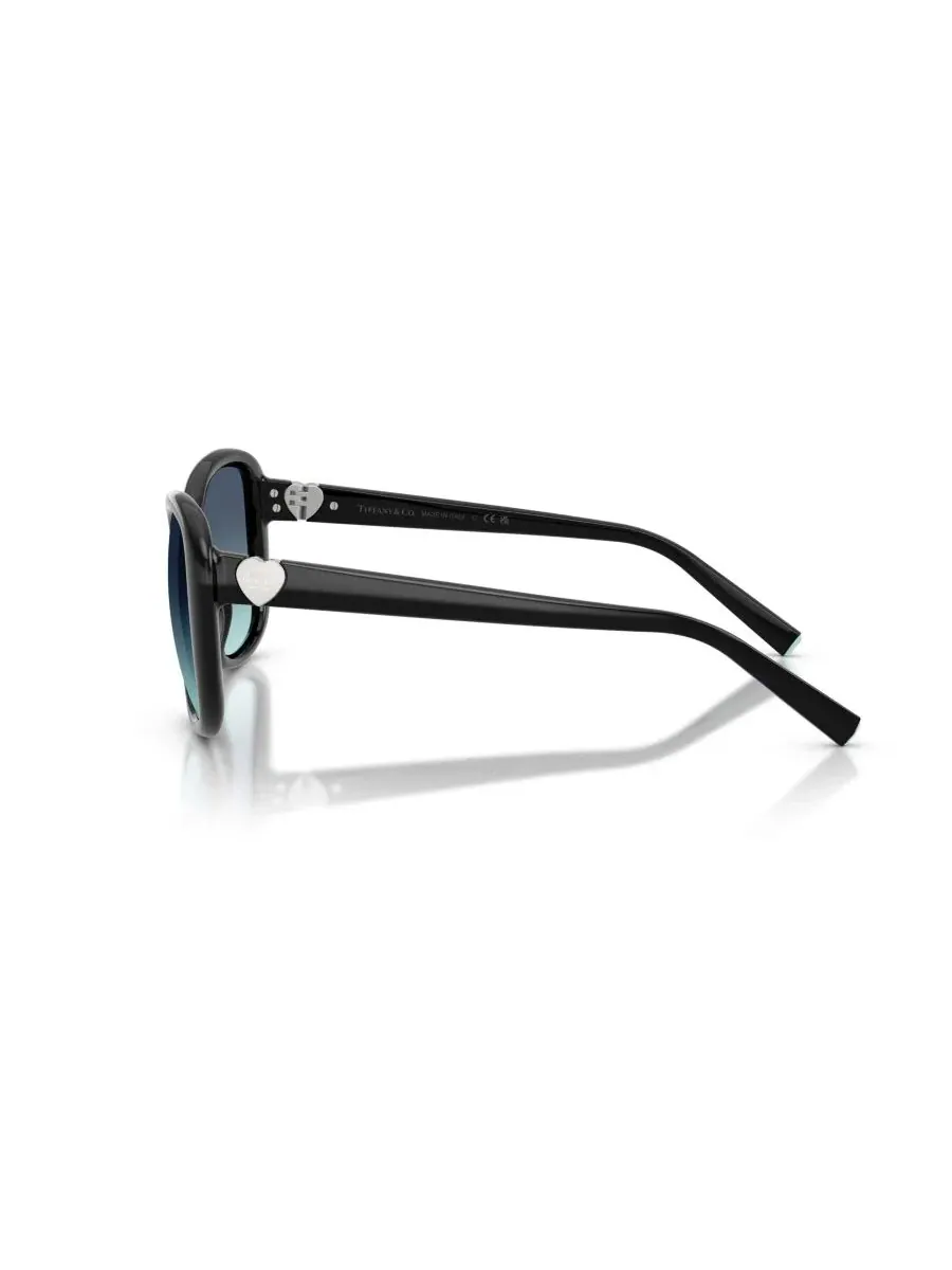 Женские прямоугольные солнцезащитные очки, TF4257U Tiffany & Co. — изображение 5 из 6, черный