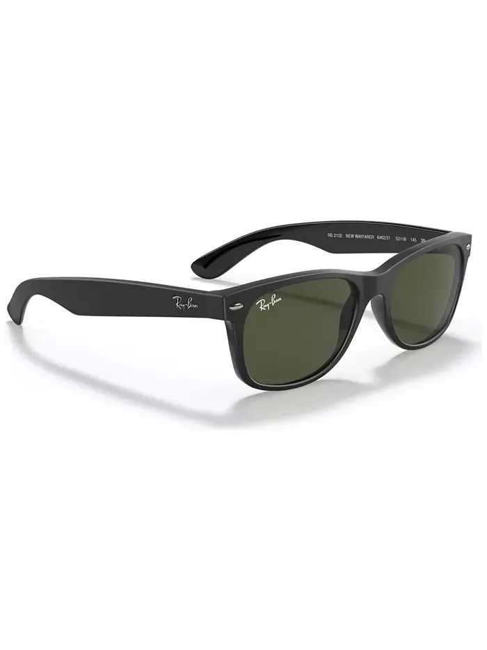 Унисекс солнцезащитные очки, RB2132 NEW WAYFARER Ray-Ban — изображение 6 из 6, зеленый