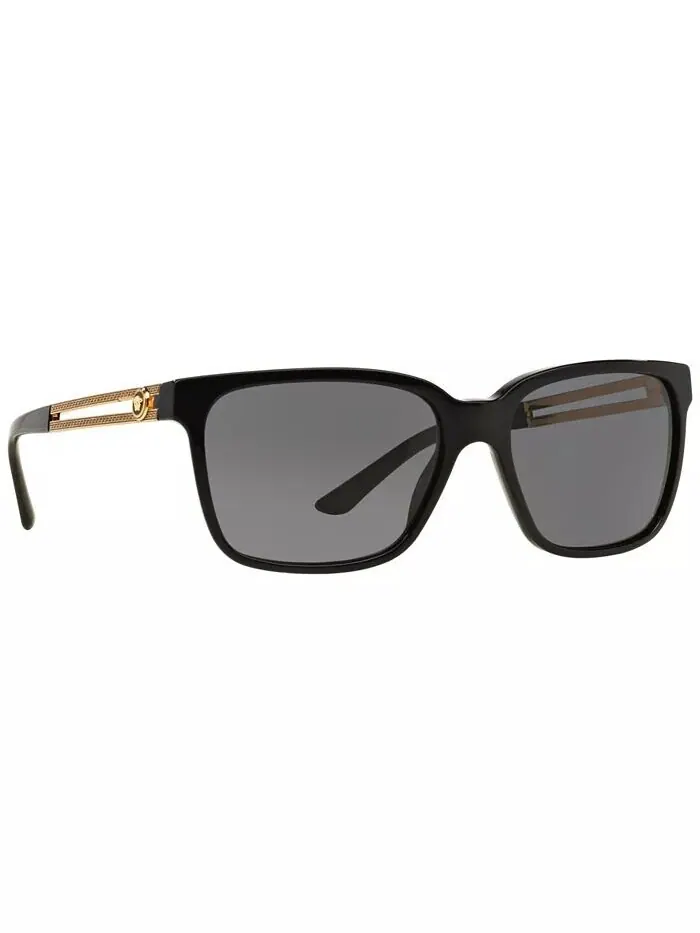 Солнцезащитные очки унисекс Versace — изображение 4 из 8, черный/серый