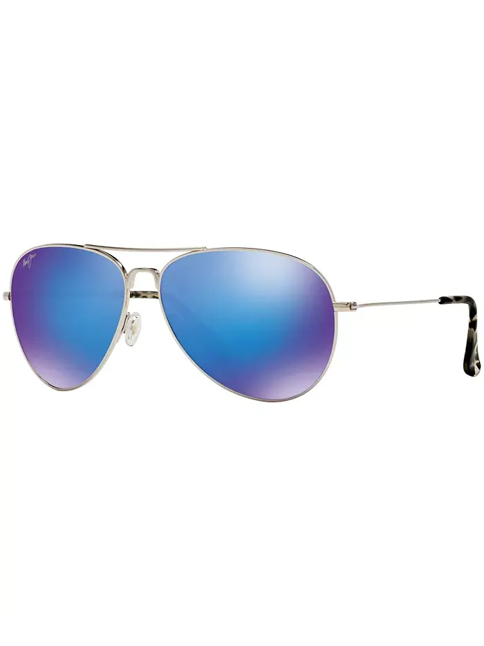 Поляризационные солнцезащитные очки Mavericks, 264 Maui Jim — изображение 1 из 9, синий