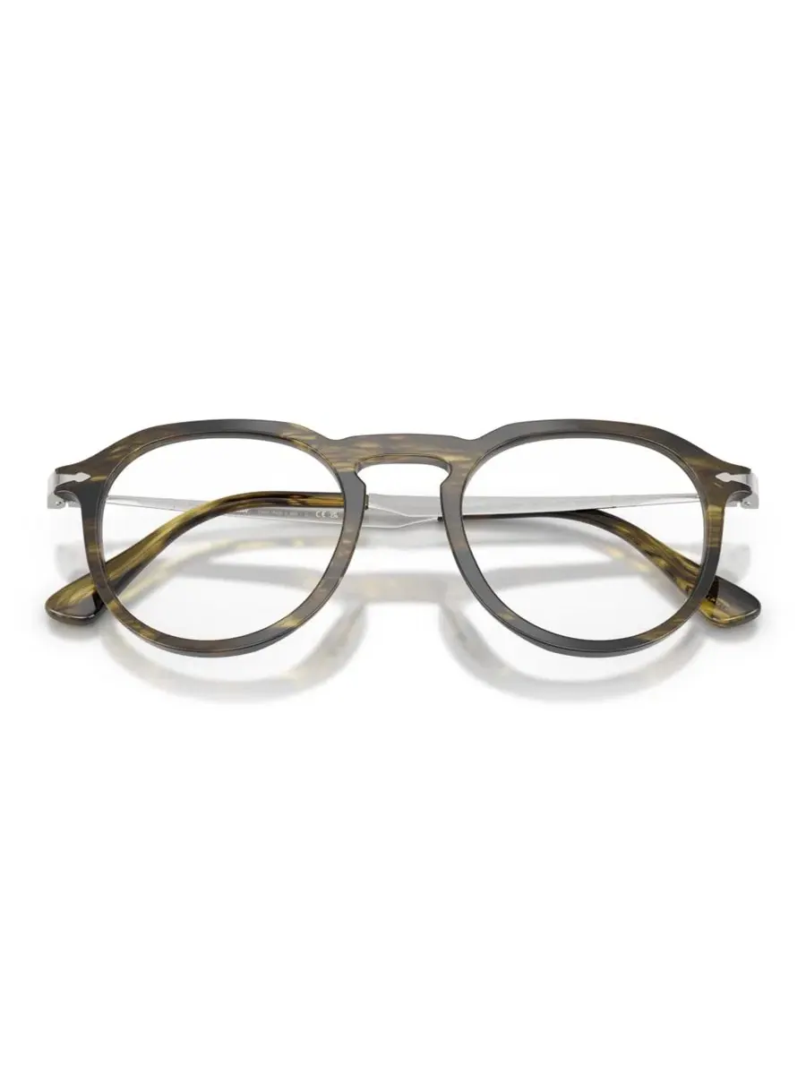 Очки Persol PO3387V - Pier, Pillow — изображение 3 из 6, черный оливковый зеленый