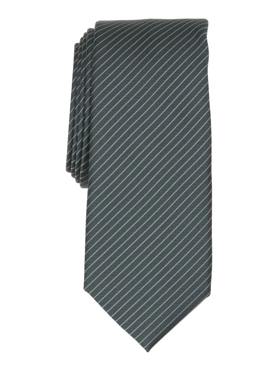 Галстук зауженный с мелким рисунком Aero Fine Line Stripe Slim Alfani