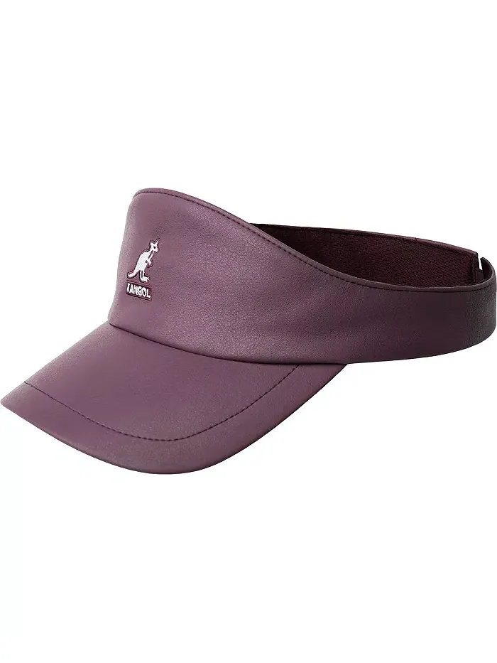 Козырек из искусственной кожи Kangol