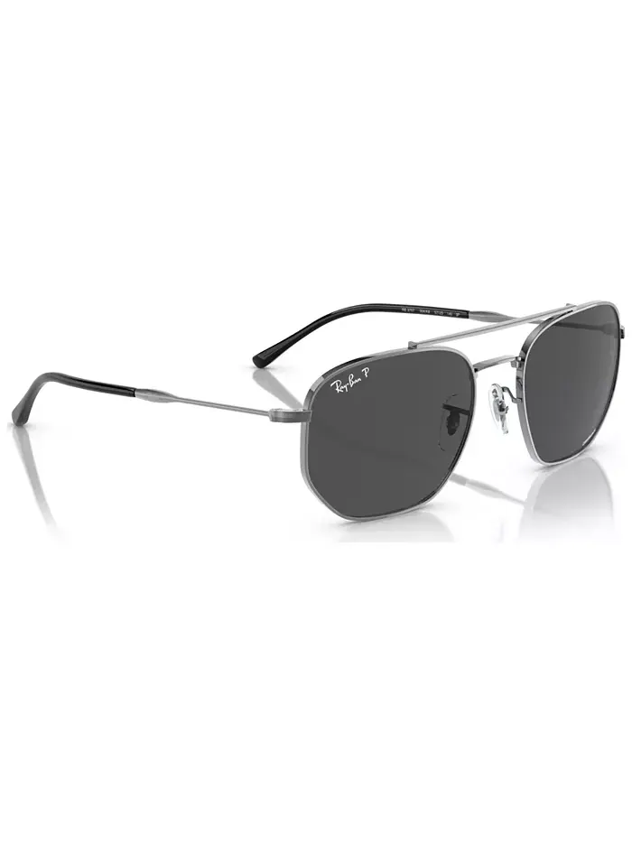 Унисекс поляризованные солнцезащитные очки, RB3707 Chromance Ray-Ban — изображение 2 из 8, серый