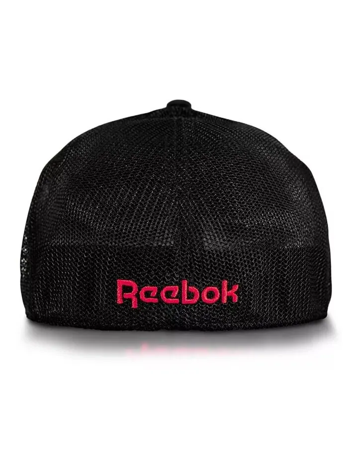 Элитная мужская сетчатая кепка сзади Reebok — изображение 2 из 6, черный