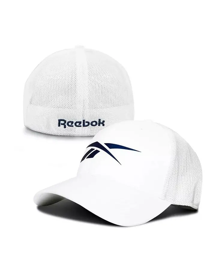 Мужская кепка Elite с сеткой на спине Reebok — изображение 6 из 8, белый