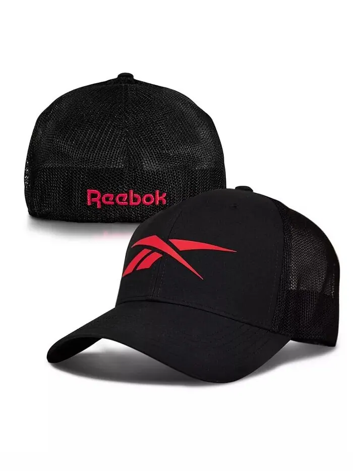 Мужская кепка Elite с сеткой на спине Reebok — изображение 8 из 8, белый