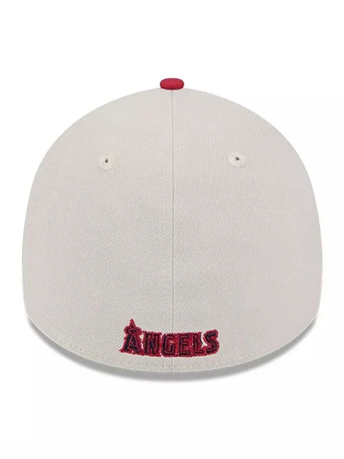 Мужская красная кепка Los Angeles Angels 2024 Четвертого июля 39THIRTY Flex New Era — изображение 2 из 4