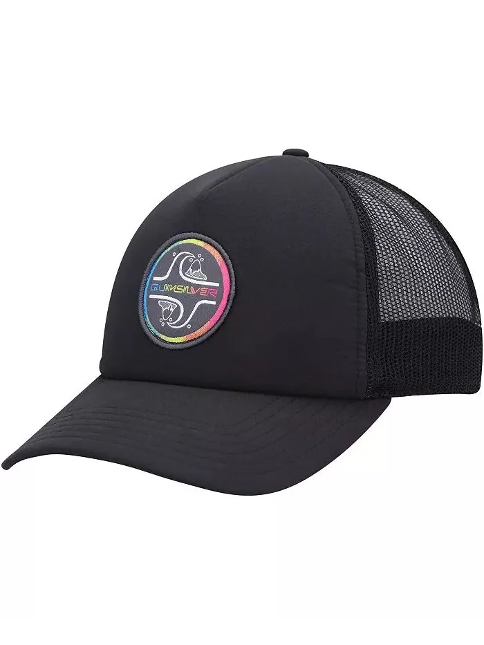 Мужская черная бейсболка-кепка Groundswell Trucker Snapback от Quicksilver Quiksilver