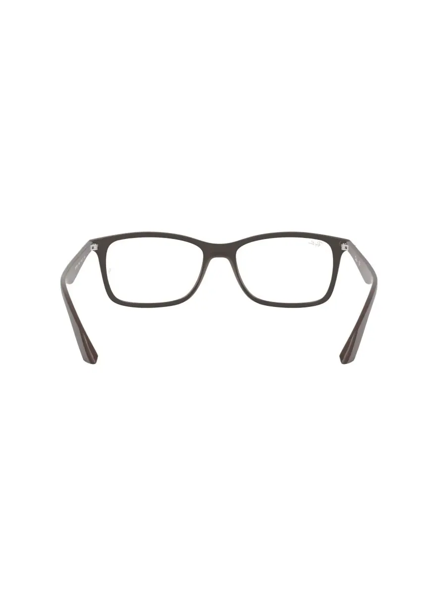 Квадратные очки унисекс, RB7047 Ray-Ban — изображение 4 из 5, прозрачный коричневый