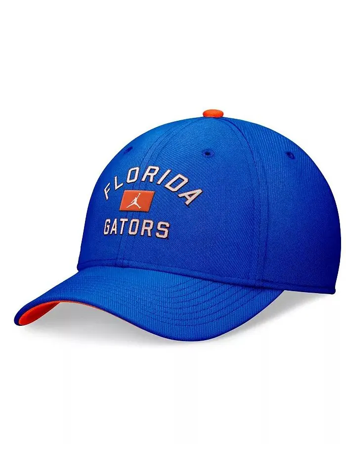 Мужская кепка Royal Florida Gators Primetime Swoosh Flex Jordan
