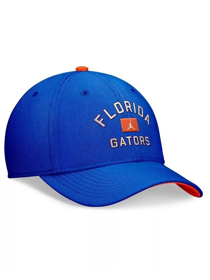 Мужская гибкая шляпа с логотипом Royal Florida Gators Primetime Jordan — изображение 3 из 4, королевский