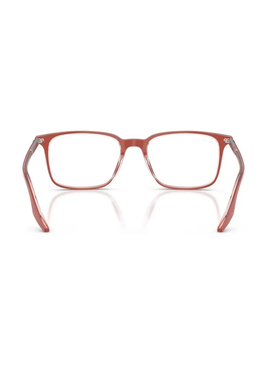 Очки унисекс прямоугольной формы, RB5421 Ray-Ban — изображение 2 из 5, коричневый прозрачный