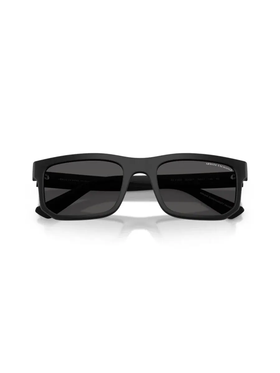 Мужские солнцезащитные очки, AX4165S Armani Exchange — изображение 10 из 13, прозрачный серый