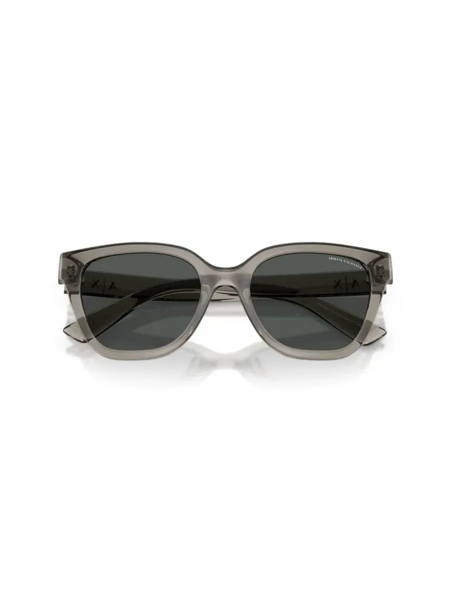 Мужские солнцезащитные очки, AX4165S Armani Exchange — изображение 5 из 13, прозрачный серый