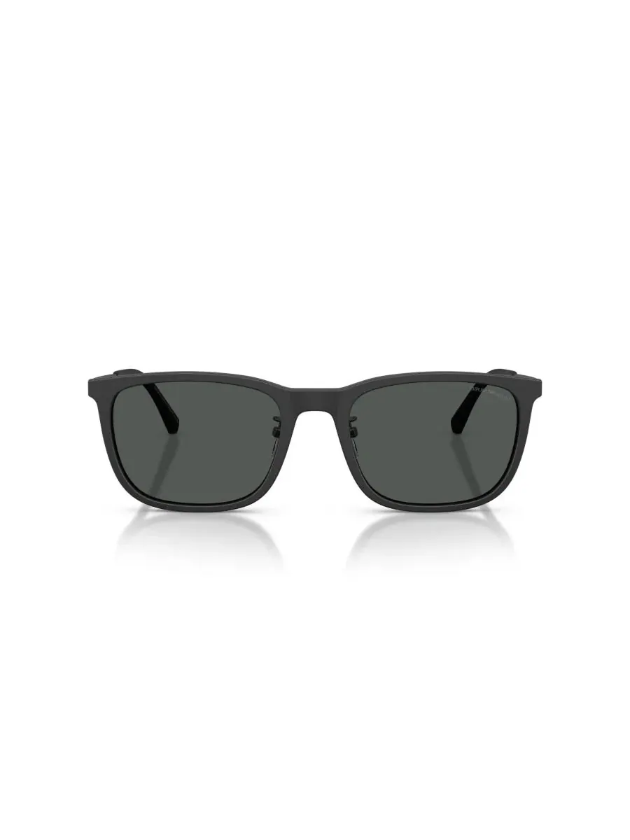 Мужские квадратные солнцезащитные очки, EA4275D Emporio Armani — изображение 3 из 6, черный