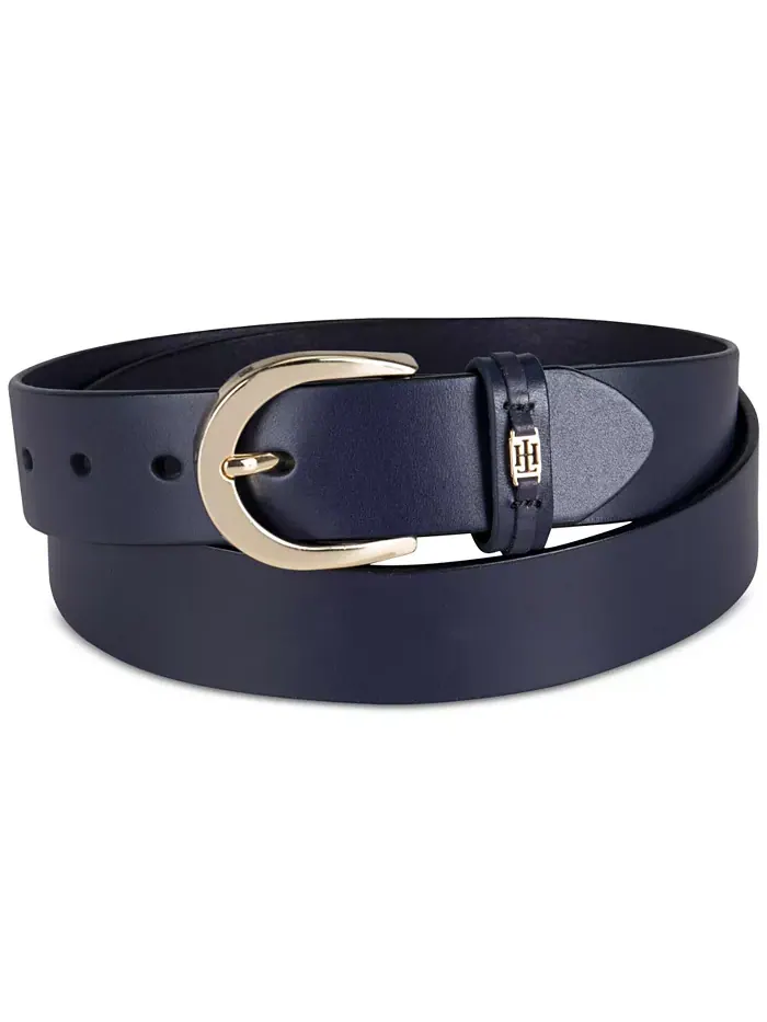 Женский кожаный ремень Signature Jean Belt Tommy Hilfiger