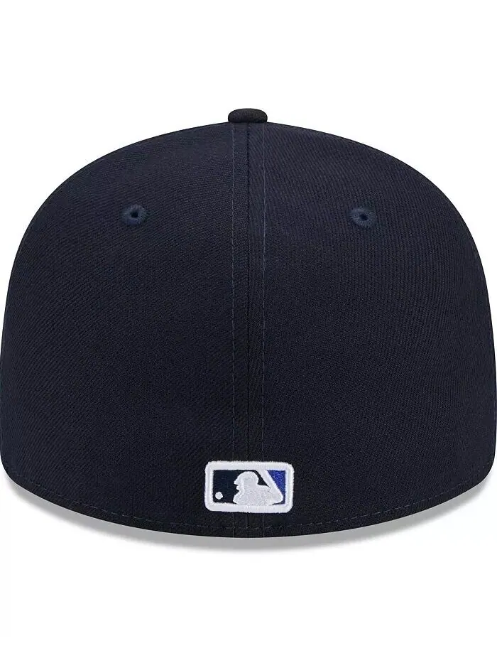 Мужская темно-синяя бейсболка Detroit Tigers 2024 City Connect Low Profile 59FIFTY Fitted New Era — изображение 3 из 4
