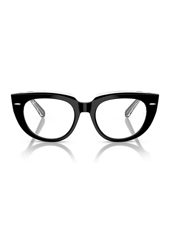 Женские очки Doreen Optics, модель RB5586 Ray-Ban — изображение 2 из 6, черный прозрачный