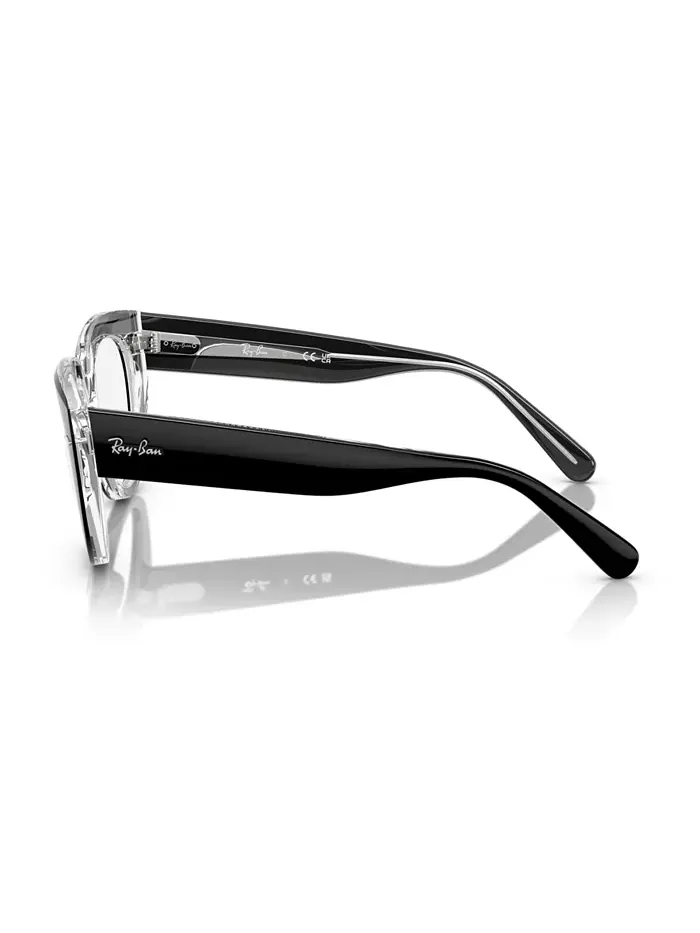 Женские очки Doreen Optics, модель RB5586 Ray-Ban — изображение 3 из 6, черный прозрачный