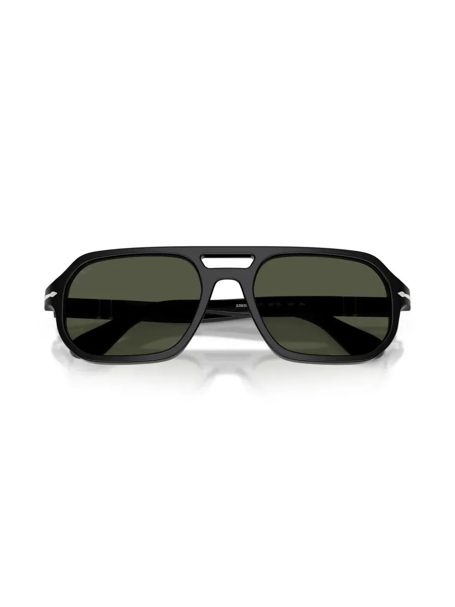 Солнцезащитные очки прямоугольные Persol PO3393S Guido — изображение 5 из 7, черный