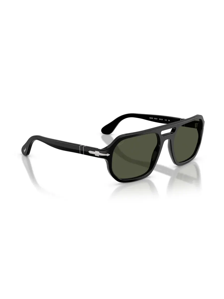 Солнцезащитные очки прямоугольные Persol PO3393S Guido — изображение 6 из 7, черный