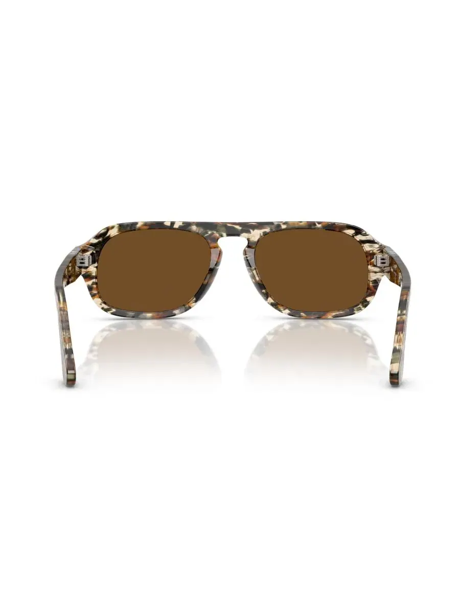 Солнцезащитные очки с поляризацией, ацетатная оправа, PO3369S Persol — изображение 3 из 6, коричневый/черный