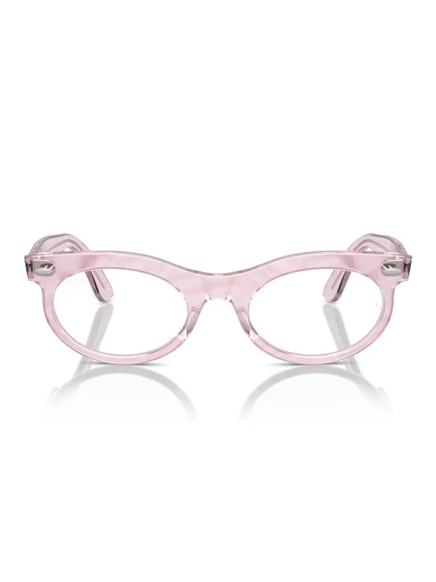 Очки Ray-Ban RB2242V Wayfarer Oval Optics Change — изображение 2 из 5, фиолетовый