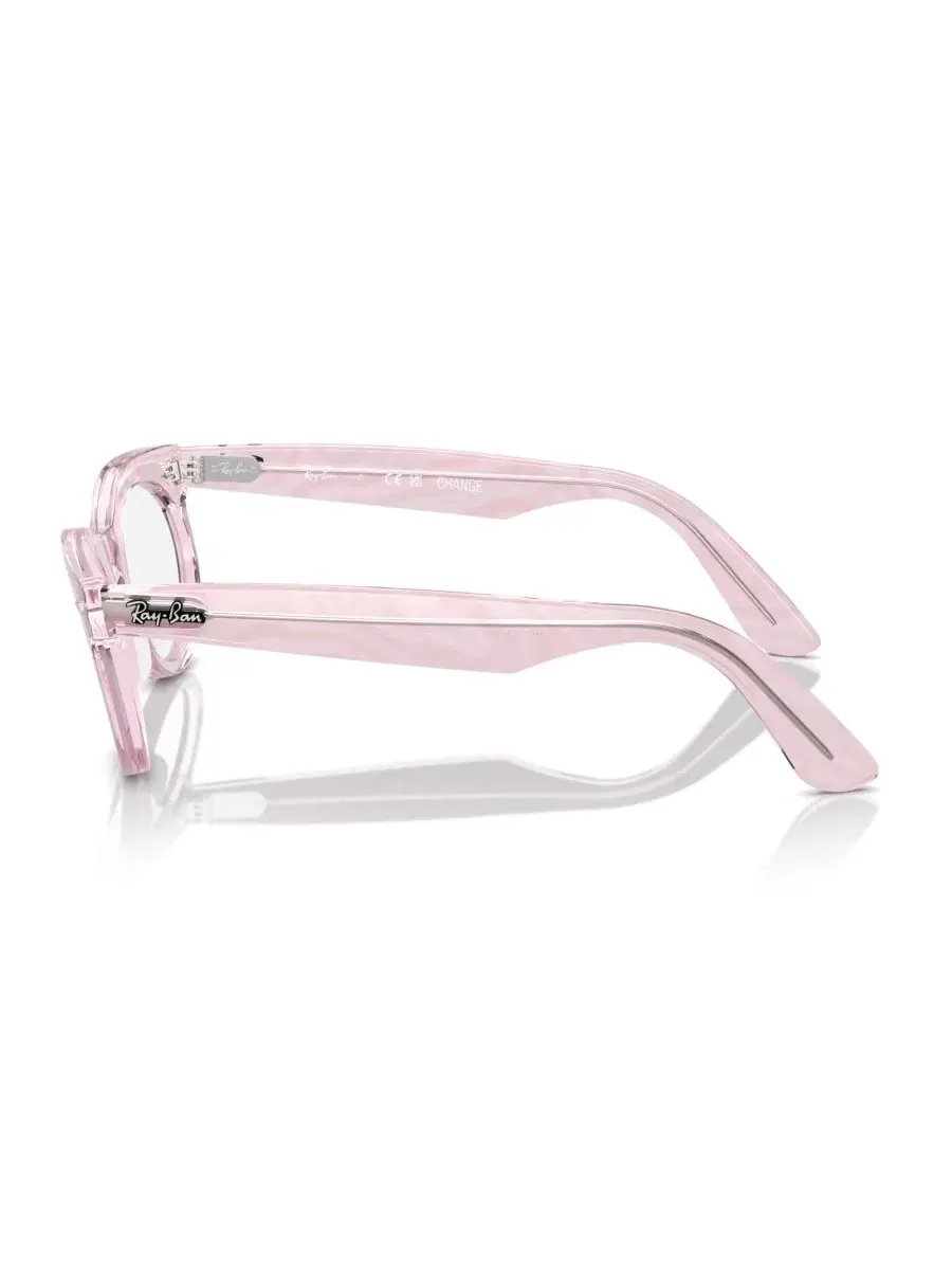 Очки Ray-Ban RB2242V Wayfarer Oval Optics Change — изображение 3 из 5, фиолетовый