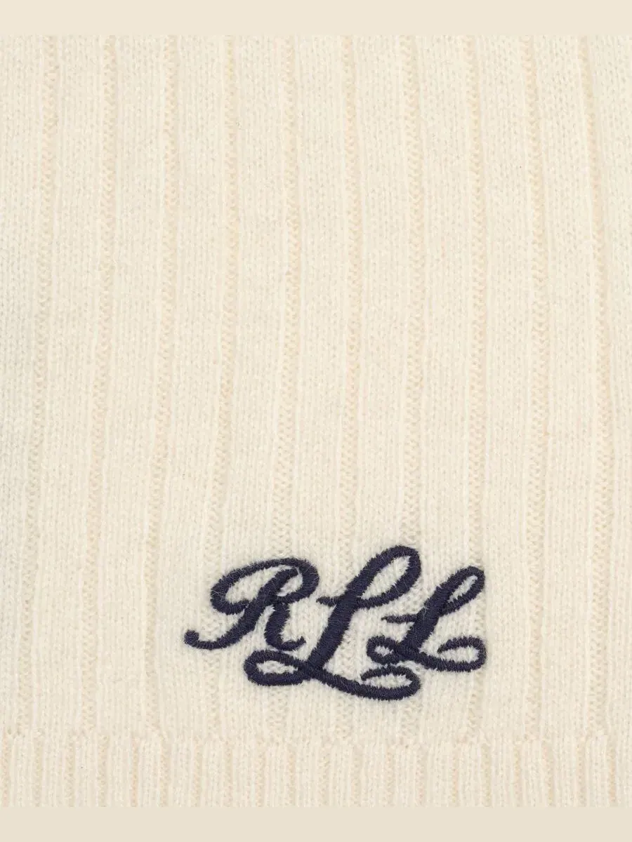 Шапка из кашемира Signature Cashmere Lauren Ralph Lauren — изображение 4 из 4, бежевый