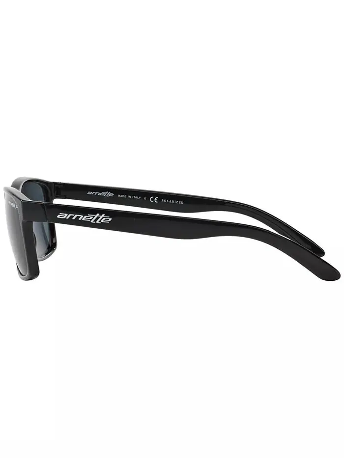 Поляризованные солнцезащитные очки Arnette — изображение 8 из 8, черный/серый