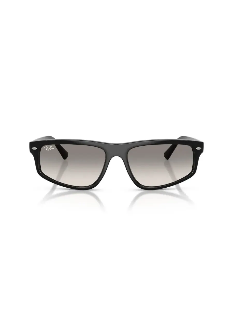 Солнцезащитные очки унисекс с геометрическим рисунком, RB2225 Ray-Ban — изображение 2 из 8, черный