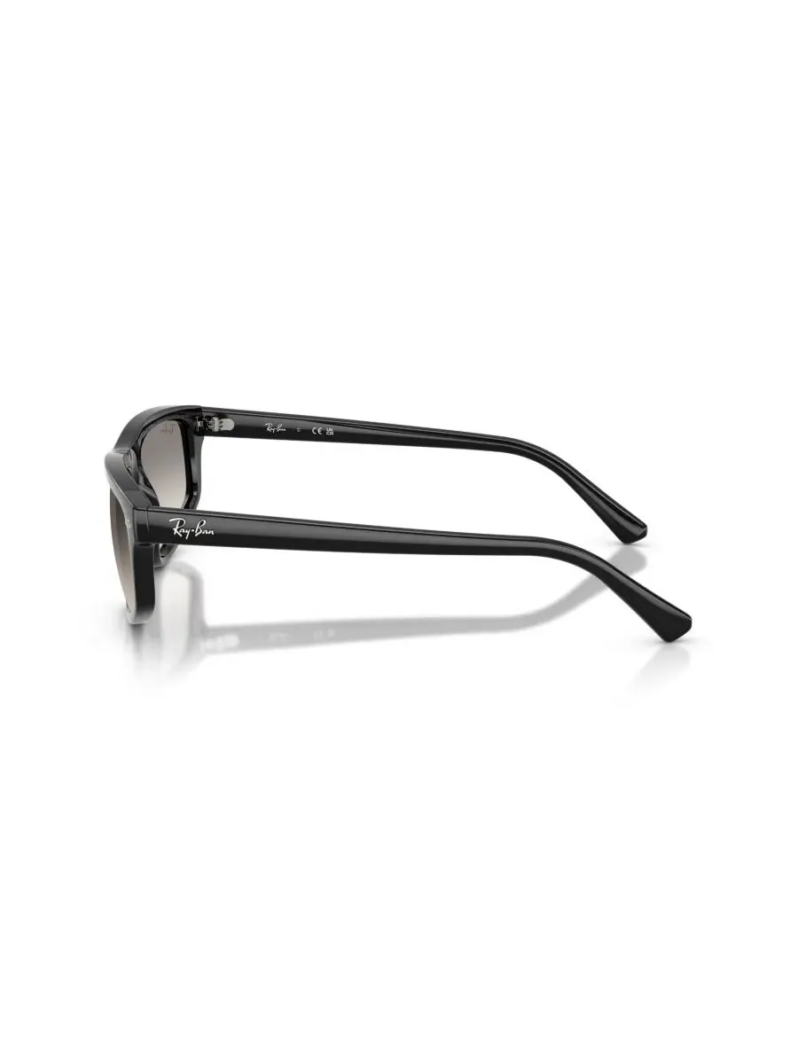 Солнцезащитные очки унисекс с геометрическим рисунком, RB2225 Ray-Ban — изображение 3 из 8, черный
