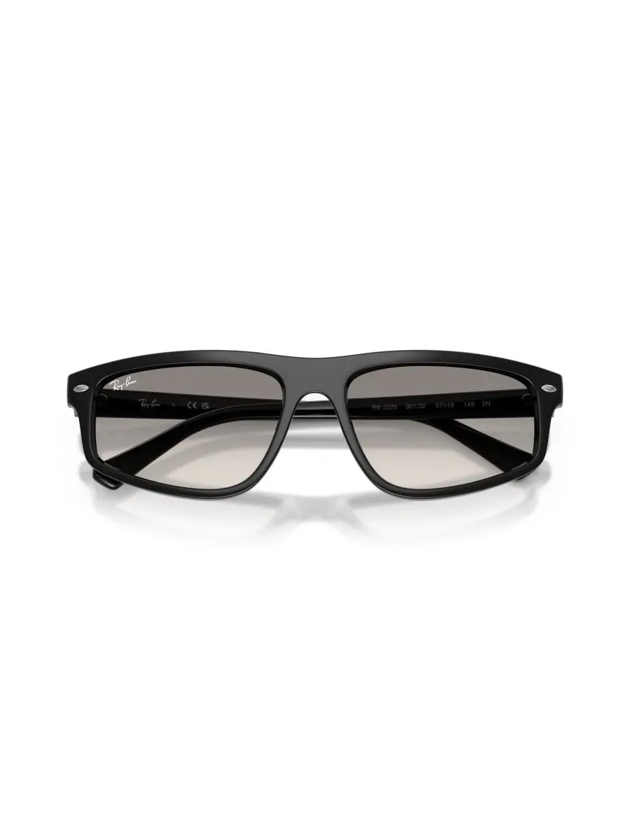 Солнцезащитные очки унисекс с геометрическим рисунком, RB2225 Ray-Ban — изображение 5 из 8, черный