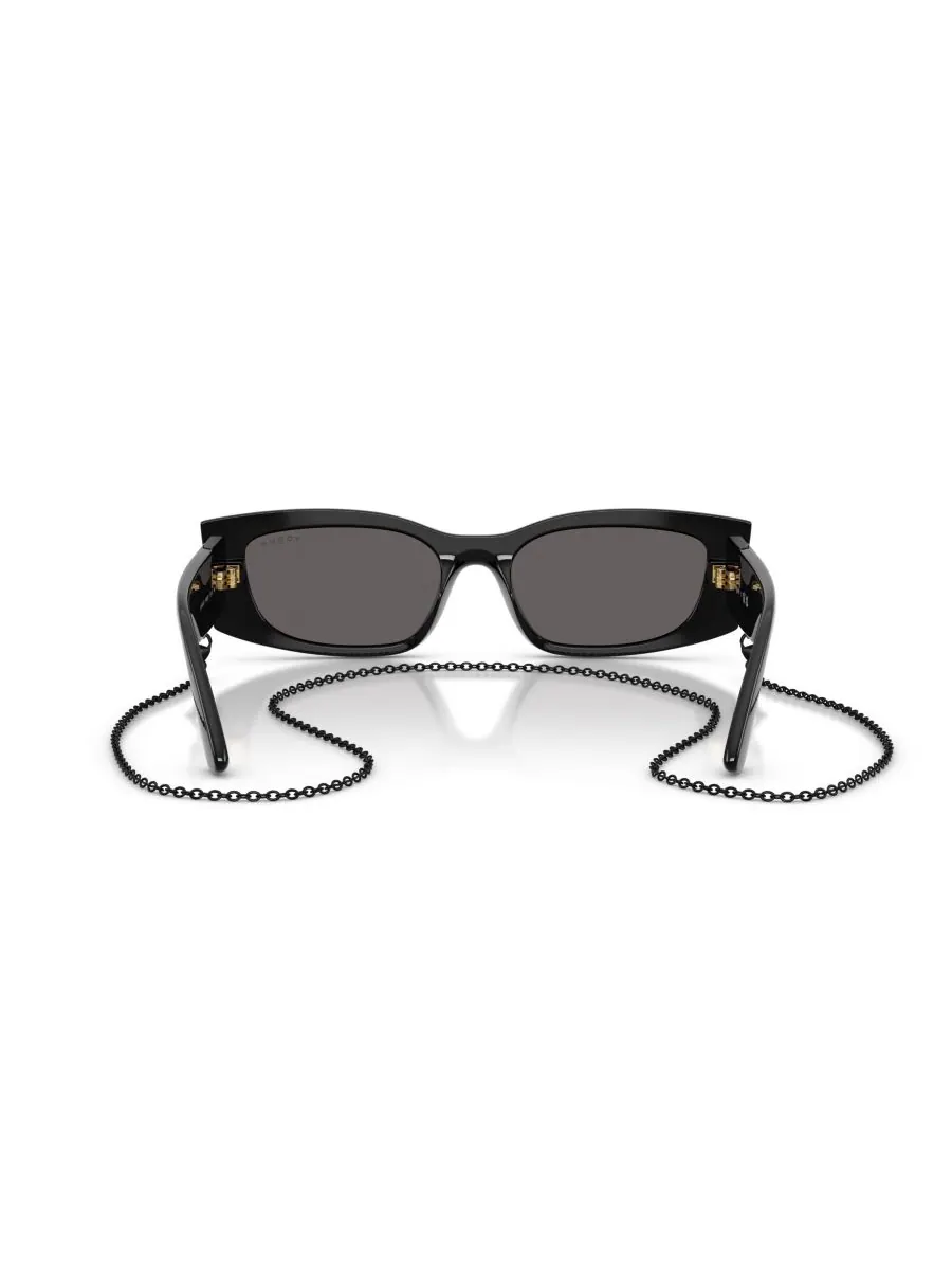 Женские прямоугольные солнцезащитные очки, VO5655SU Vogue Eyewear — изображение 4 из 7, черный