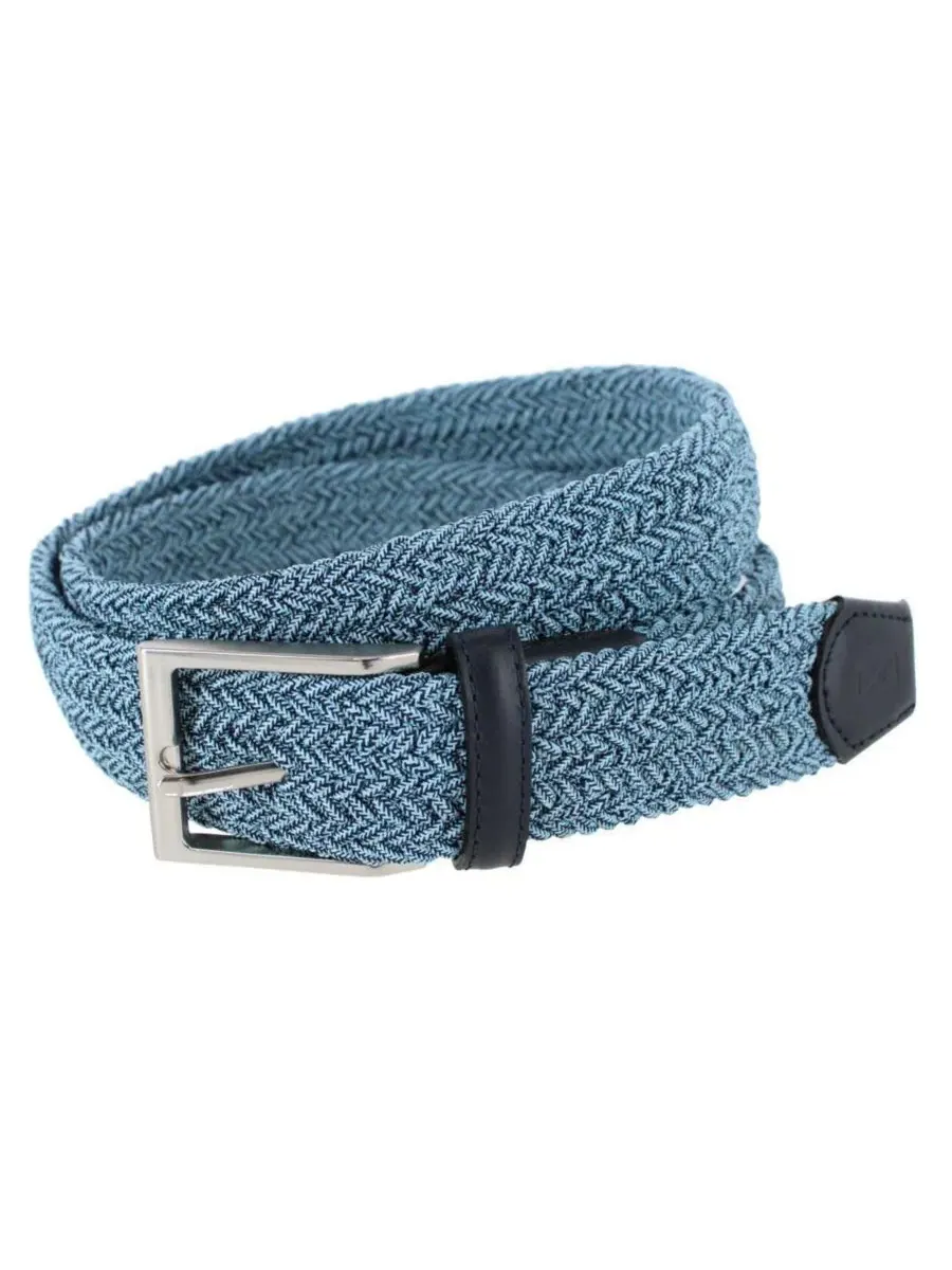 Мужской эластичный пояс для гольфа Madden Marble Weave 35 мм Trafalgar