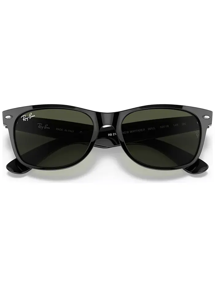 Унисекс солнцезащитные очки New Wayfarer, RB2132 Ray-Ban — изображение 6 из 6, черный