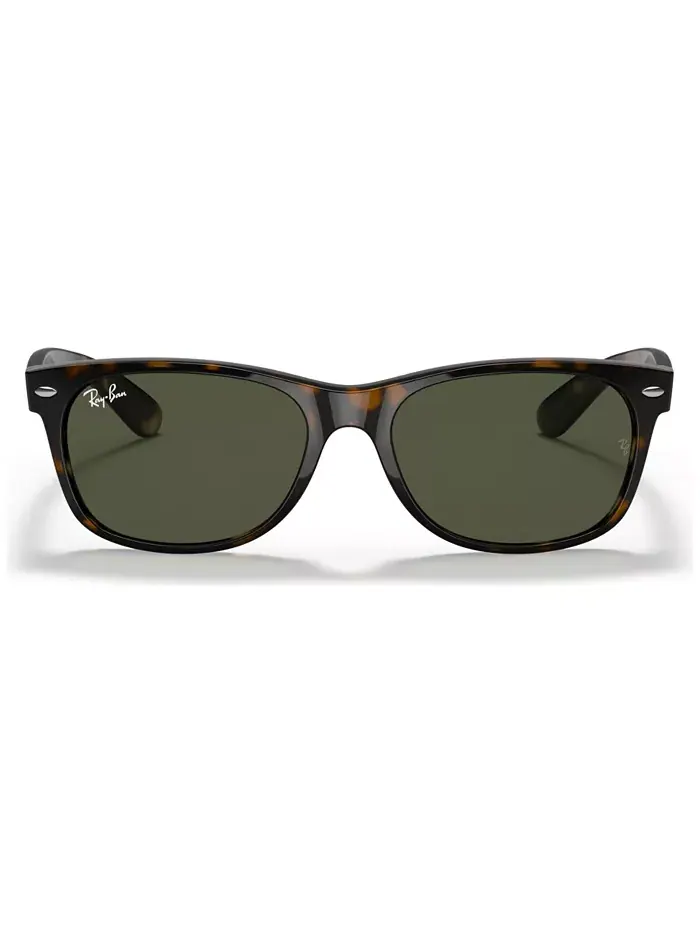 Унисекс солнцезащитные очки New Wayfarer, RB2132 Ray-Ban — изображение 2 из 6, коричневый