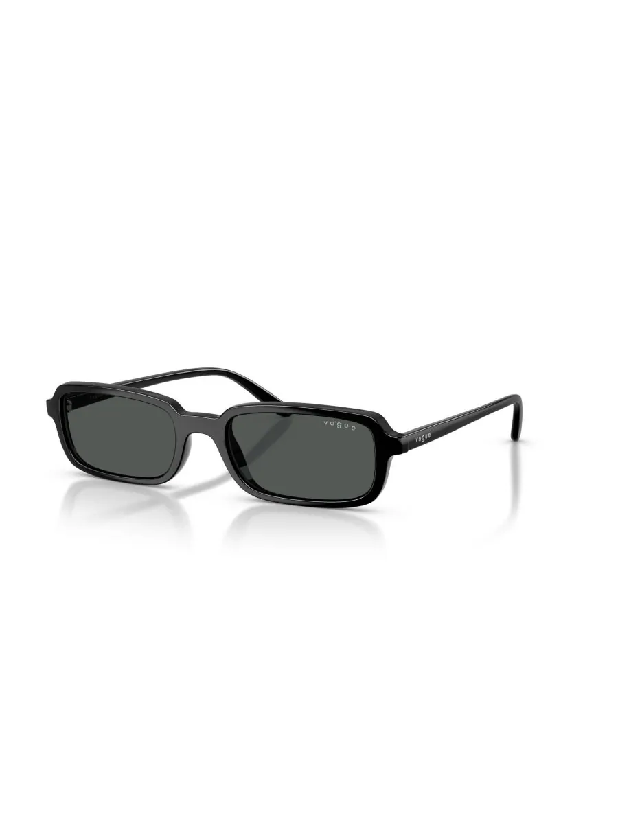 Женские прямоугольные солнцезащитные очки, VO5666S Vogue Eyewear — изображение 1 из 6, черный