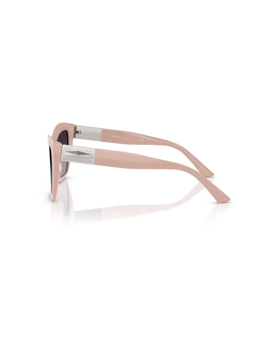 Солнцезащитные очки Jimmy Choo — изображение 3 из 5, розовый