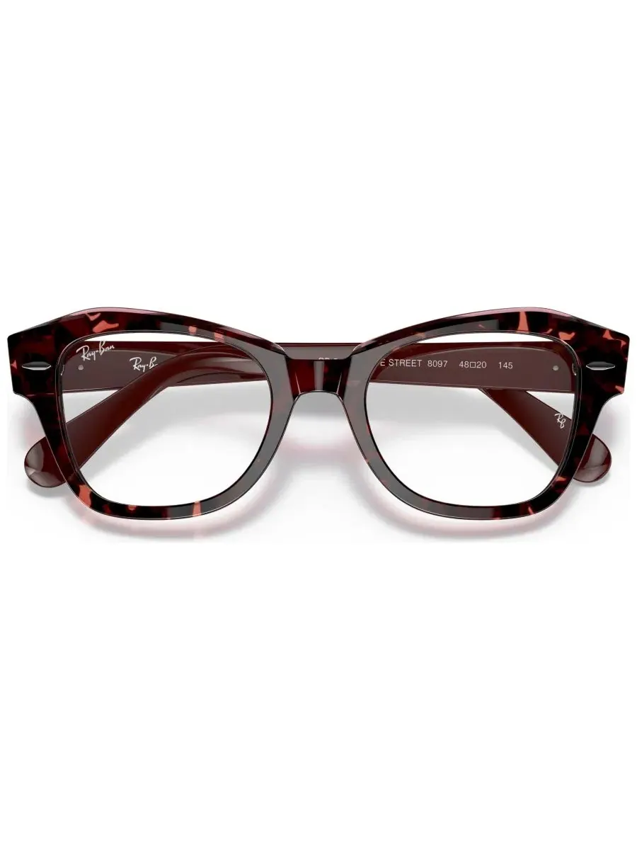 RB5486 Очки унисекс State Street, модель «неправильная форма» Ray-Ban — изображение 3 из 13, фиолетовый