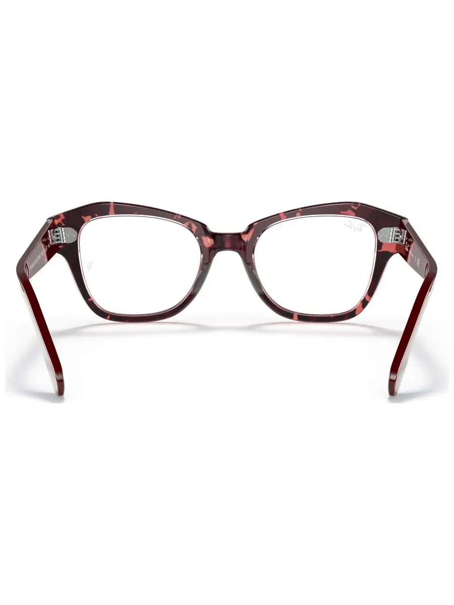 RB5486 Очки унисекс State Street, модель «неправильная форма» Ray-Ban — изображение 4 из 13, фиолетовый