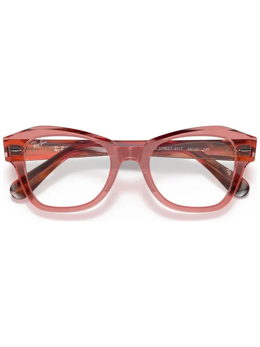 RB5486 Очки унисекс State Street, модель «неправильная форма» Ray-Ban — изображение 8 из 13, фиолетовый