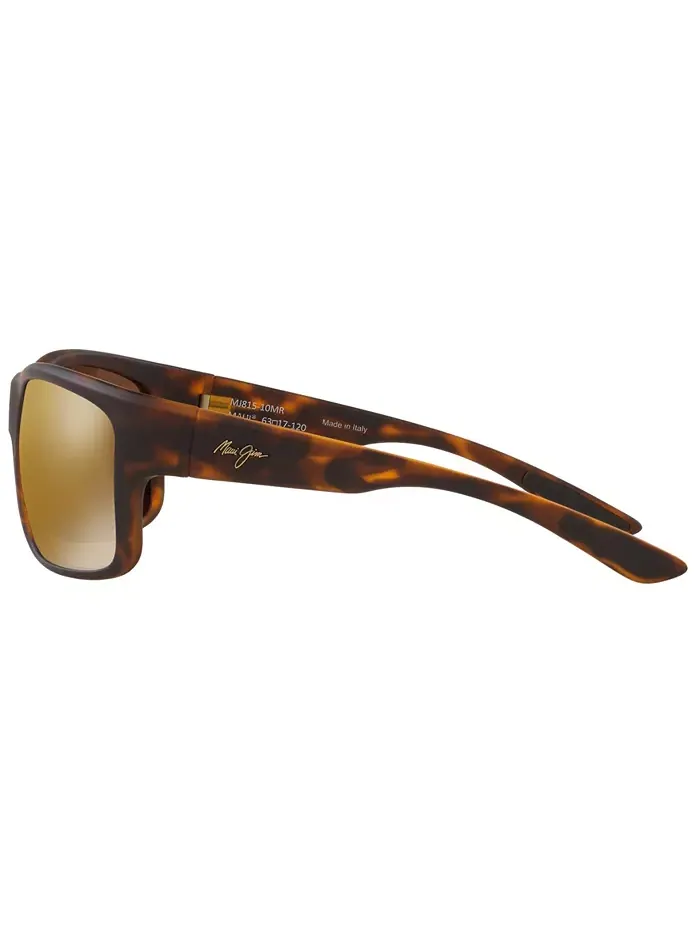 Мужские поляризованные солнцезащитные очки Southern Cross Maui Jim — изображение 6 из 6, коричневый