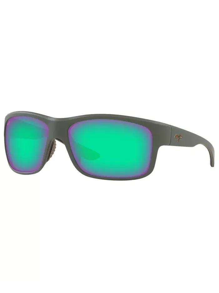 Мужские поляризованные солнцезащитные очки Southern Cross Maui Jim — изображение 1 из 6, коричневый/зеленый