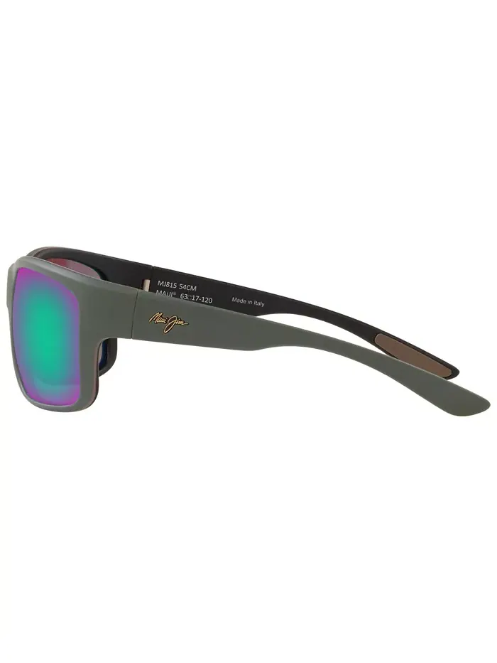 Мужские поляризованные солнцезащитные очки Southern Cross Maui Jim — изображение 6 из 6, коричневый/зеленый