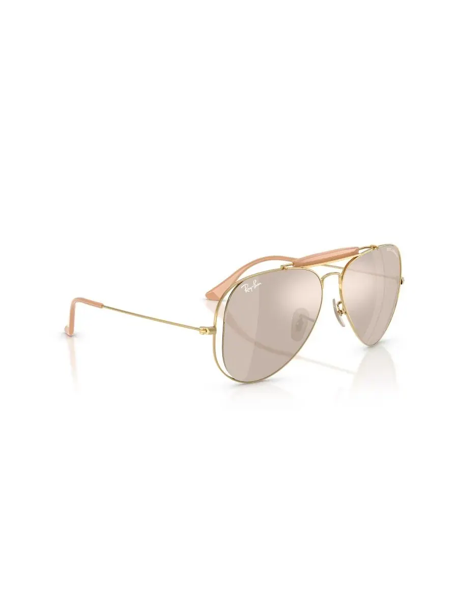 Солнцезащитные очки-авиатор Ray-Ban RB3029M — изображение 6 из 7, золотистый