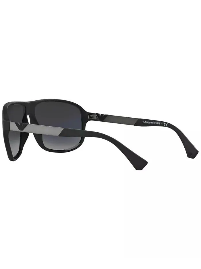 Мужские солнцезащитные очки, градиент EA4029 Emporio Armani — изображение 6 из 10, черный