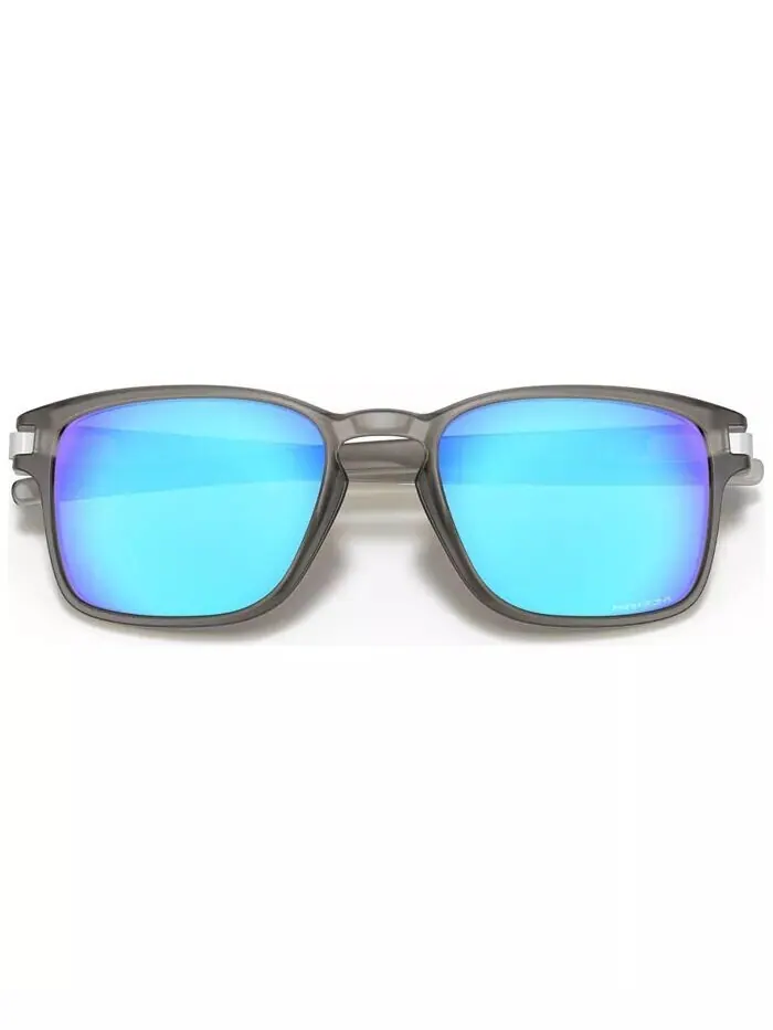 Мужские солнцезащитные очки с низкой перемычкой, OO9354 Latch Square 55 Oakley — изображение 2 из 6, серый